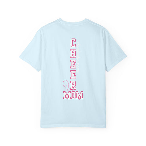 Breast Cancer Awareness "Go Fight Win" Custom Cheer Mom T-Shirt