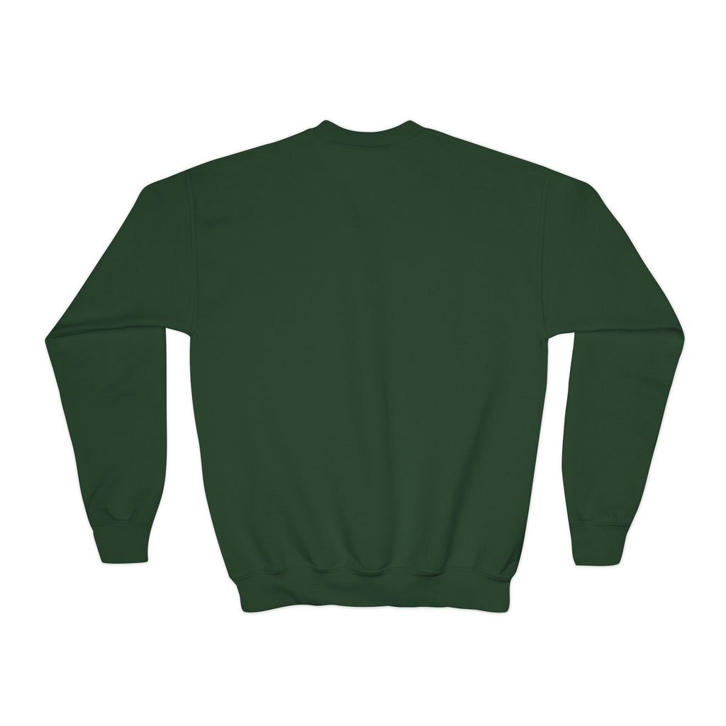 Game Day Bow Youth Crewneck Sweatshirt