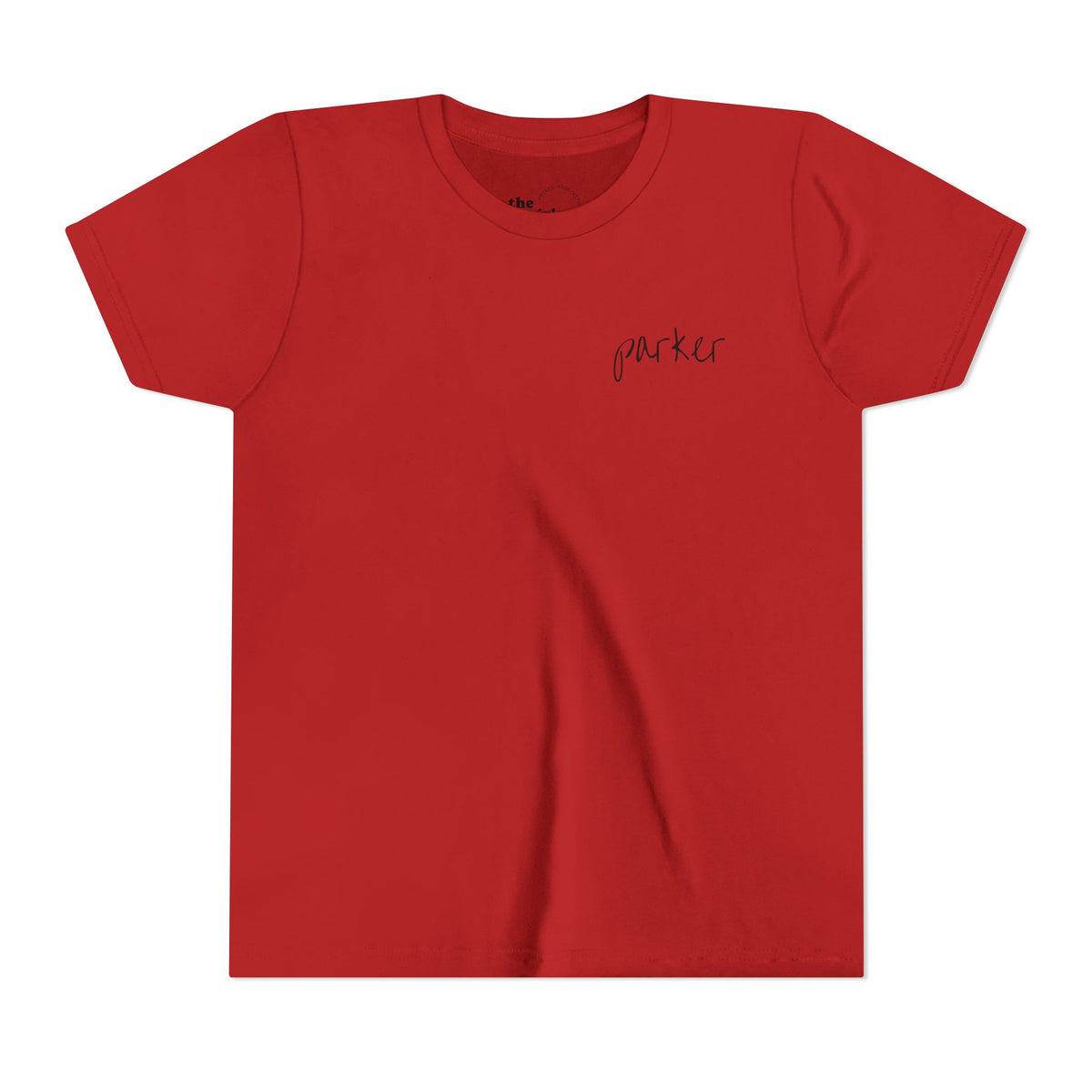 Youth Tee — "Argyle Cheer" Graphic Short Sleeve Customized Shirt