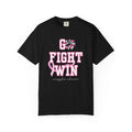 Custom Cheer Brother Pink Out T-Shirt | Adult Go Fight Win Breast Cancer Awareness